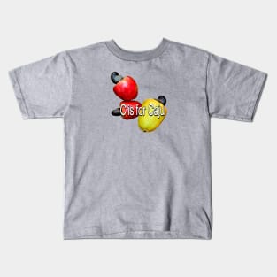 C is for Caju (Cashew) Kids T-Shirt